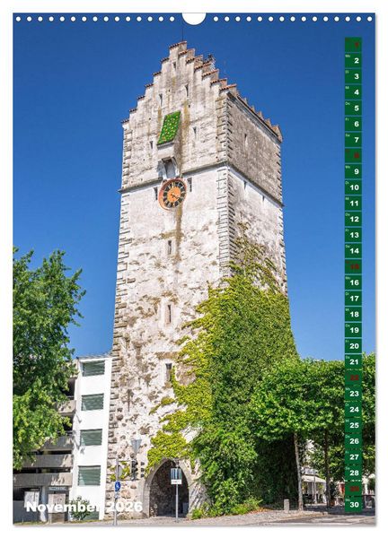 Produktbild: Ravensburg, Stadt der T&uuml;rme (Wandkalender 2026 DIN A3 hoch), CALVENDO Monatskalender