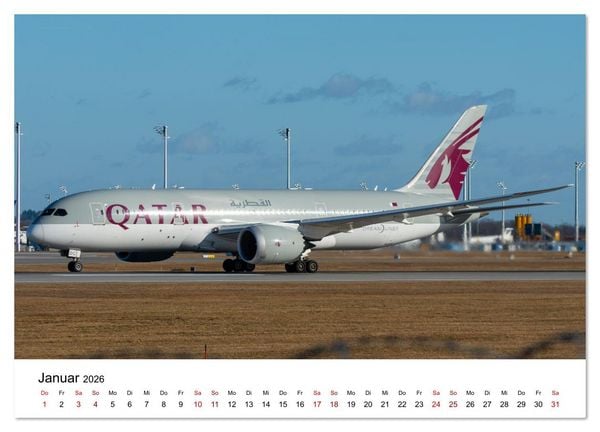 Produktbild: Boeing 787 Kalender (Wandkalender 2026 DIN A4 quer), CALVENDO Monatskalender