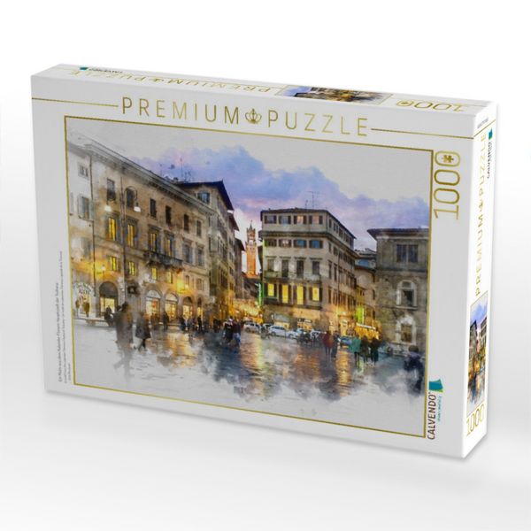Produktbild: CALVENDO Puzzle Ein Motiv aus dem Kalender Florenz Hauptstadt der Toskana | 1000 Teile Lege-Gr&ouml;&szlig;e 64x48cm Foto-Puzzle f&uuml;r gl&uuml;ckliche Stunden