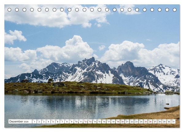 Produktbild: Das Clar&eacute;e-Tal - die wondersch&ouml;ne Begegnung mit der Natur (Tischkalender 2026 DIN A5 quer), CALVENDO Monatskalender