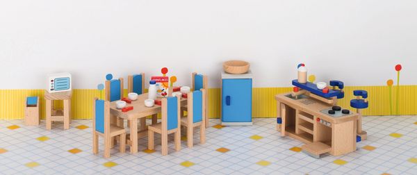 goki Puppenmöbel Küche für Puppenhaus