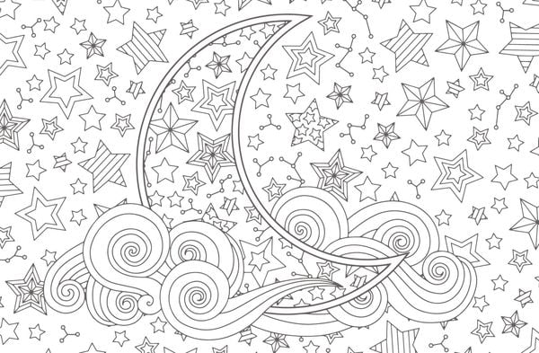 Produktbild: Inspiration Seelenbegleiter | 50 leuchtende Motive zum Ausmalen für spirituelle Kraft und Energie im Alltag