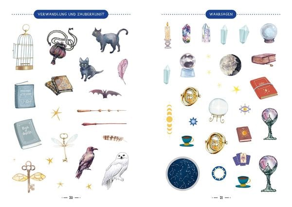 Mein Stickerbuch für Potterheads – Band 2