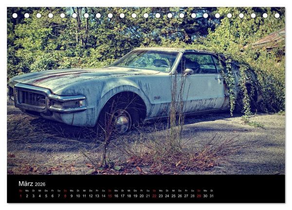 Produktbild: Roadside USA - Die guten Jahre sind vorbei (Tischkalender 2026 DIN A5 quer), CALVENDO Monatskalender
