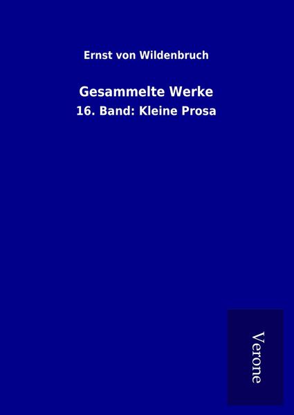 Produktbild: Gesammelte Werke