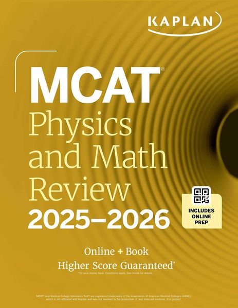 Produktbild: MCAT Physics and Math Review 2025-2026
