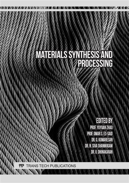 Produktbild: Materials Synthesis and Processing