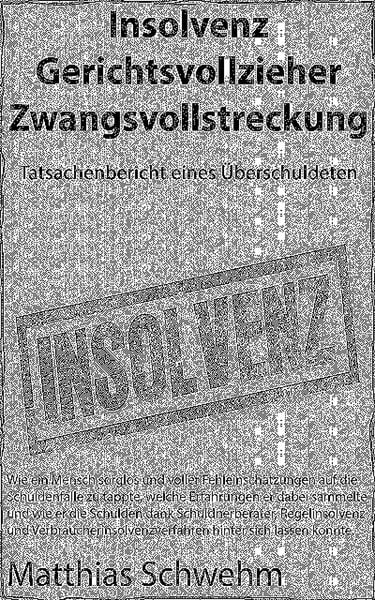 Produktbild: Insolvenz, Gerichtsvollzieher, Zwangsvollstreckung - Bericht