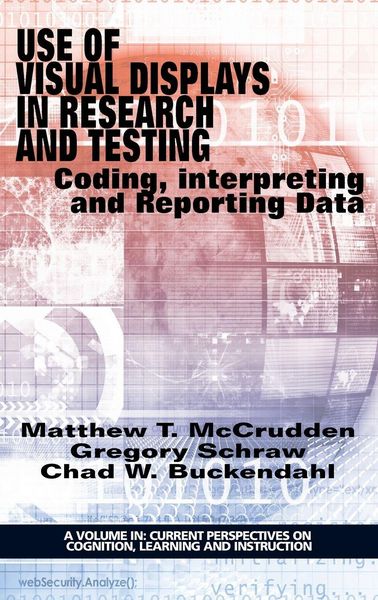 Produktbild: Use of Visual Displays in Research and Testing