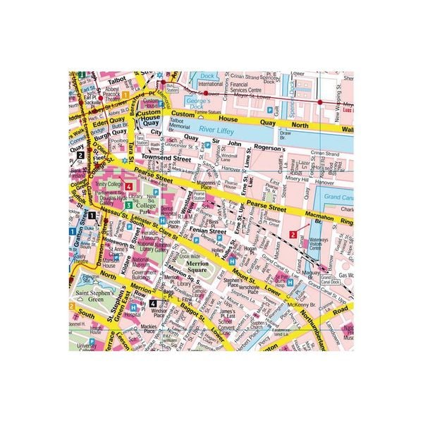 Produktbild: Freytag & berndt Innenstadtplan Dublin 1:10.000
