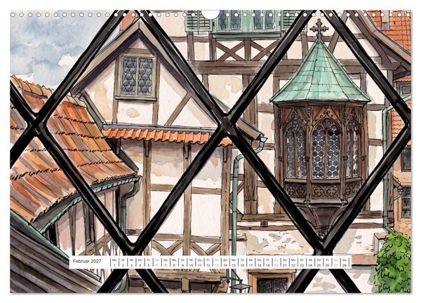 Produktbild: Zauberhafte Wartburg (Wandkalender 2027 DIN A3 quer), CALVENDO Monatskalender