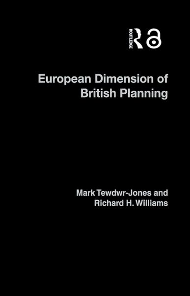 Produktbild: The European Dimension of British Planning