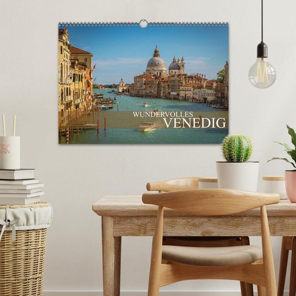 Produktbild: Wundervolles Venedig (Wandkalender 2026 DIN A3 quer), CALVENDO Monatskalender