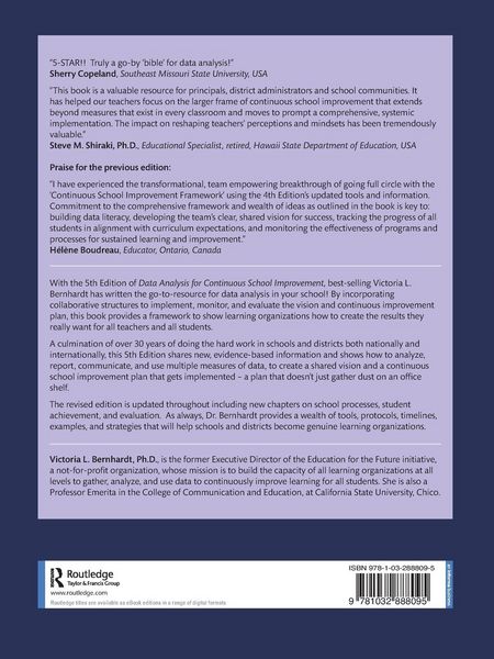Produktbild: Data Analysis for Continuous School Improvement