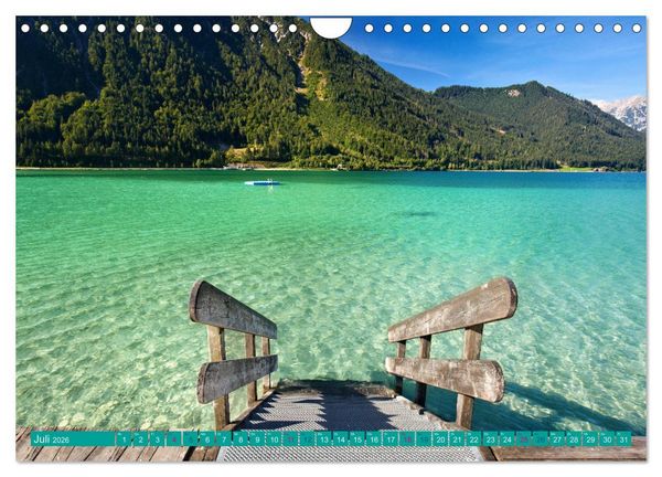 Produktbild: Und ewig lockt der Achensee - Tirol (Wandkalender 2026 DIN A4 quer), CALVENDO Monatskalender