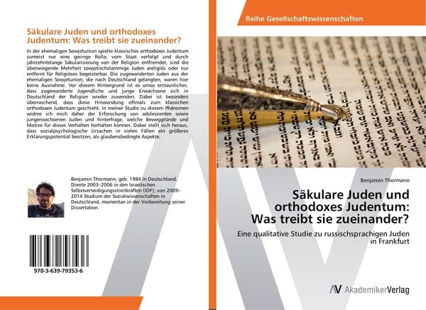 Produktbild: S&auml;kulare Juden und orthodoxes Judentum: Was treibt sie zueinander?