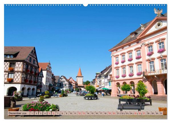 Produktbild: Historisches Gengenbach (hochwertiger Premium Wandkalender 2026 DIN A2 quer), Kunstdruck in Hochglanz