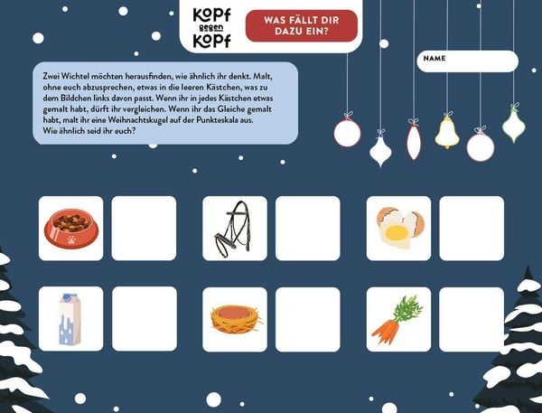 Produktbild: Der ultimative Spielblock: Kopf gegen Kopf &ndash; Die Wichtel sind los!