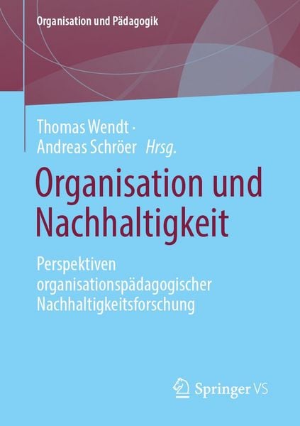 Produktbild: Organisation und Nachhaltigkeit