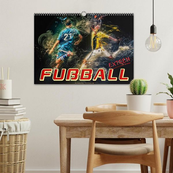 Produktbild: Fu&szlig;ball - extrem (Wandkalender 2026 DIN A3 quer), CALVENDO Monatskalender