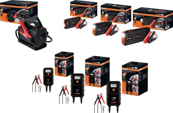 Produktbild: Osram Automotive Schnellstartsystem BATTERYstart 200 OBSL200 Starthilfestrom (12 V)=150 A USB-Steckdose 1x