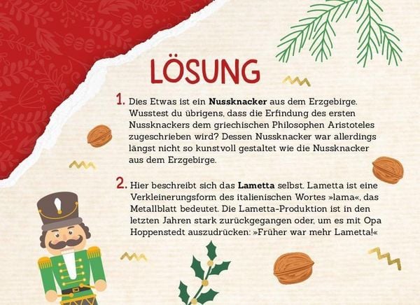 Produktbild: 24 Adventsr&auml;tsel I Der besondere Adventskalender