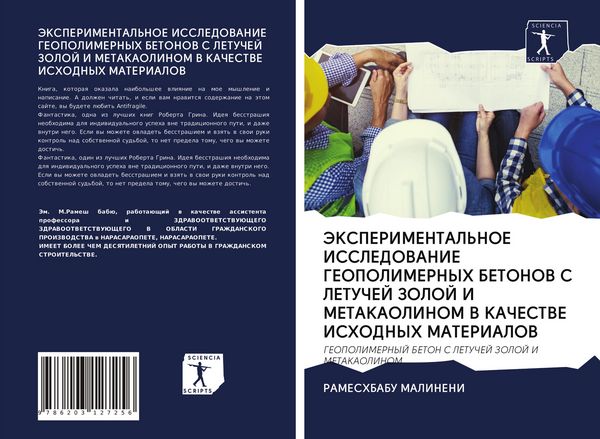 Produktbild: JeKSPERIMENTAL'NOE ISSLEDOVANIE GEOPOLIMERNYH BETONOV S LETUChEJ ZOLOJ I METAKAOLINOM V KAChESTVE ISHODNYH MATERIALOV