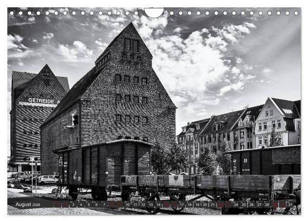 Produktbild: Ein Blick auf die Hansestadt Rostock (Wandkalender 2026 DIN A4 quer), CALVENDO Monatskalender