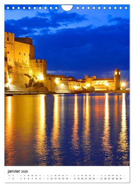 Produktbild: Reflets d'eau (Calendrier mural 2026 DIN A4 horizontal), CALVENDO calendrier mensuel