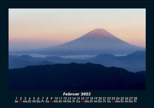 Produktbild: Berge 2025 Fotokalender DIN A5