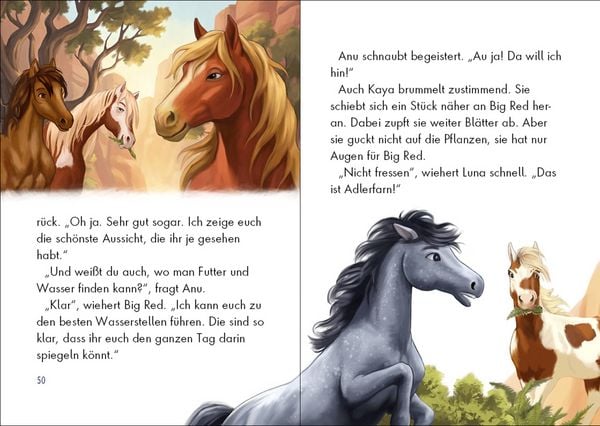 Produktbild: Wildpferde - mutig und frei (Band 7) - Der geheimnisvolle Hengst