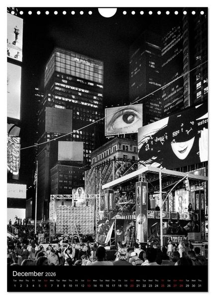 Produktbild: New York City (Wall Calendar 2026 DIN A4 portrait), CALVENDO 12 Month Wall Calendar