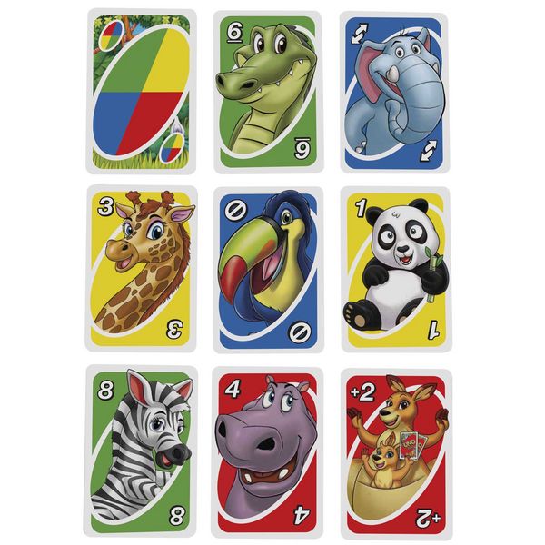 Produktbild: Mattel GKF04 - UNO Junior Kartenspiel, für Kinder ab 3 Jahren