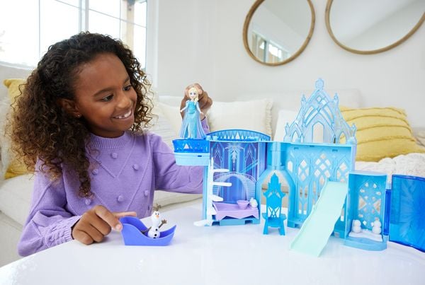 Produktbild: Disney Die Eisk&ouml;nigin Spielzeug, Elsas Stapelschloss, Geschenke f&uuml;r Kinder
