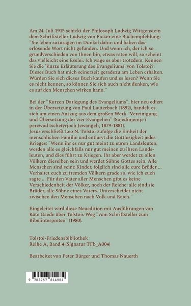 Produktbild: Kurze Darlegung des Evangelium
