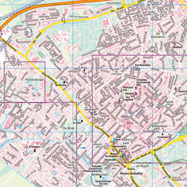 Produktbild: freytag & berndt Stadtplan Zeist 1:20.000