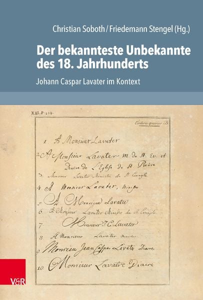 Produktbild: Der bekannteste Unbekannte des 18. Jahrhunderts