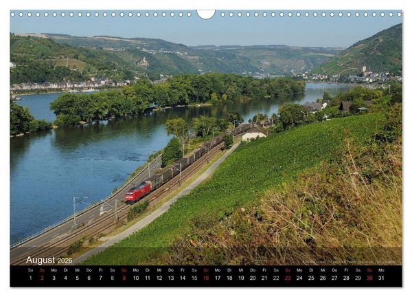 Produktbild: Eisenbahn in Mitteldeutschland (Wandkalender 2026 DIN A3 quer), CALVENDO Monatskalender