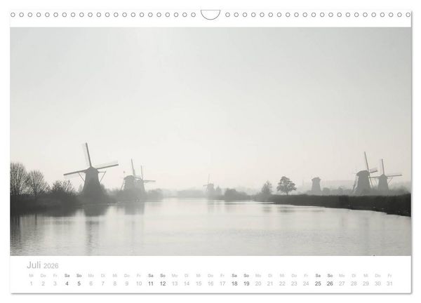 Produktbild: Polderlandschaften in Holland (Wandkalender 2026 DIN A3 quer), CALVENDO Monatskalender