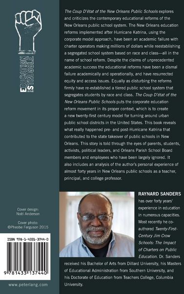 Produktbild: The Coup D&rsquo;&eacute;tat of the New Orleans Public Schools