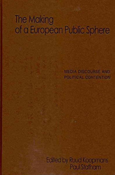 Produktbild: The Making of a European Public Sphere