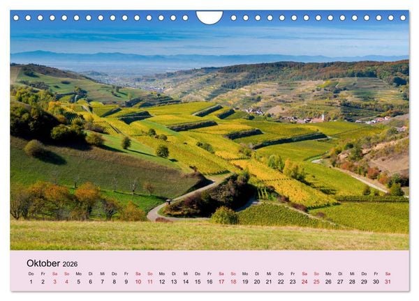 Produktbild: Augenblicke im Kaiserstuhl (Wandkalender 2026 DIN A4 quer), CALVENDO Monatskalender