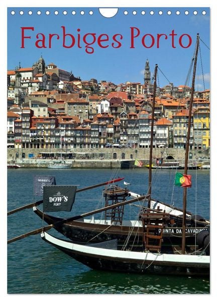 Produktbild: Farbiges Porto (Wandkalender 2026 DIN A4 hoch), CALVENDO Monatskalender