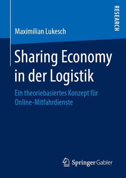 Produktbild: Sharing Economy in der Logistik