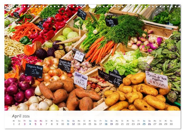 Produktbild: Provence-Alpes-C&ocirc;te d&rsquo;Azur (Wandkalender 2026 DIN A3 quer), CALVENDO Monatskalender