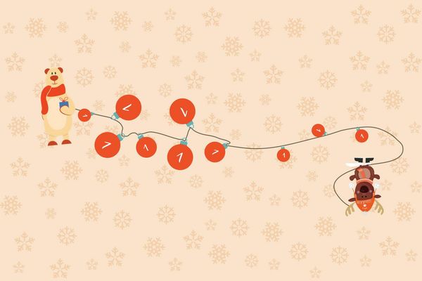 Produktbild: Hosentaschenadventskalender 2024