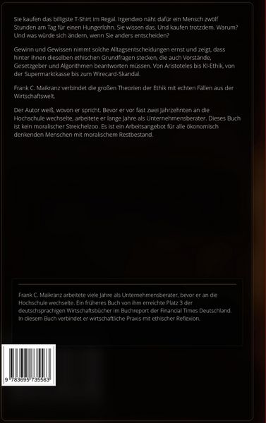 Produktbild: Gewinn und Gewissen