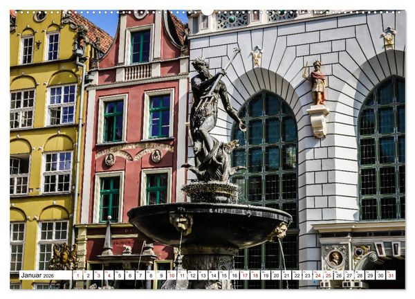 Produktbild: Danzig - Gdansk (hochwertiger Premium Wandkalender 2026 DIN A2 quer), Kunstdruck in Hochglanz