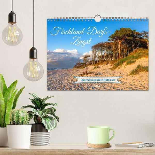 Produktbild: Fischland-Dar&szlig;-Zingst Impressionen einer Halbinsel (Wandkalender 2026 DIN A4 quer), CALVENDO Monatskalender