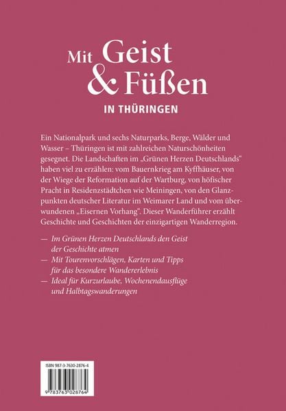 Produktbild: Mit Geist & Füßen. In Thüringen